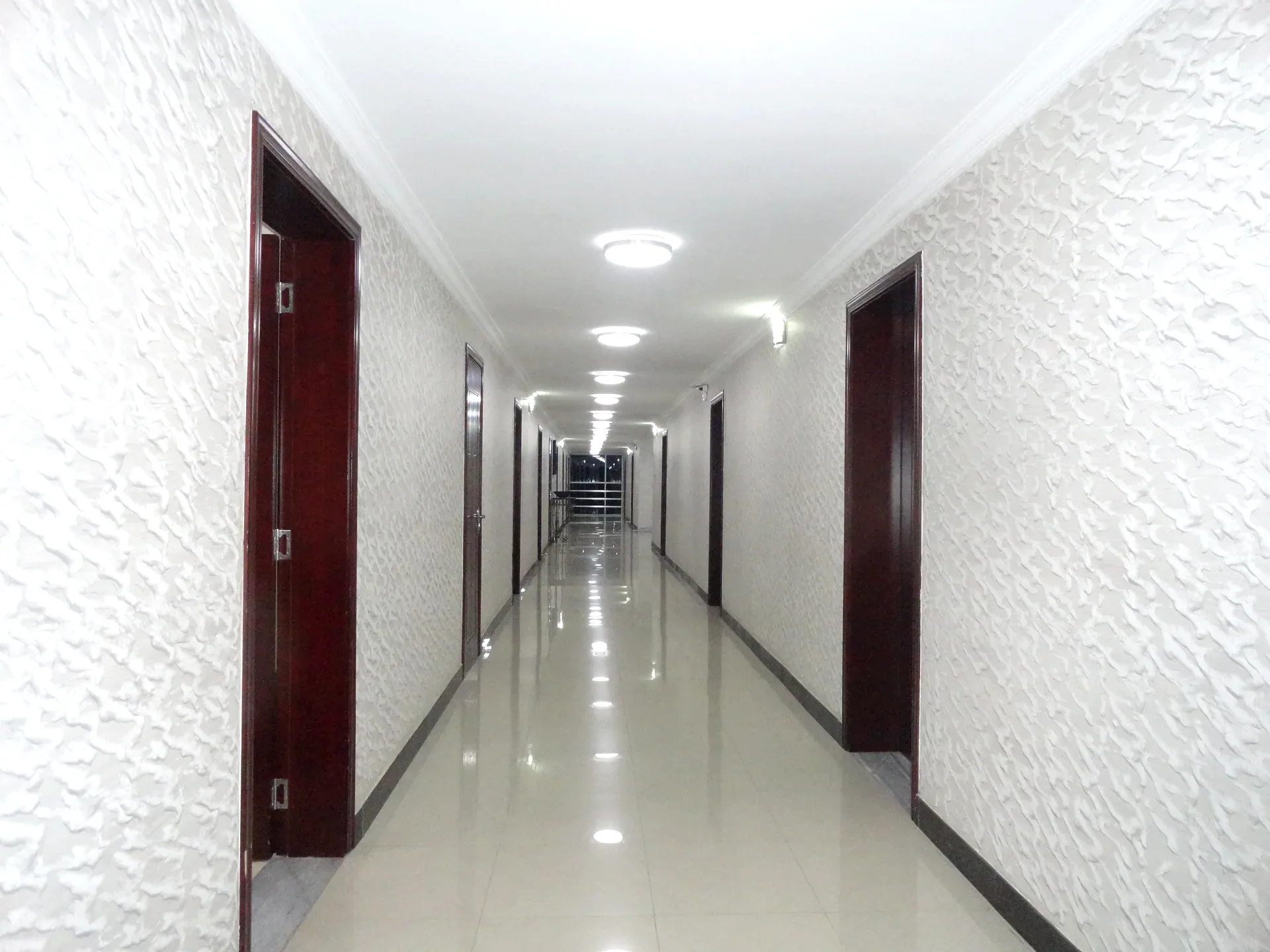 Hotel corridor